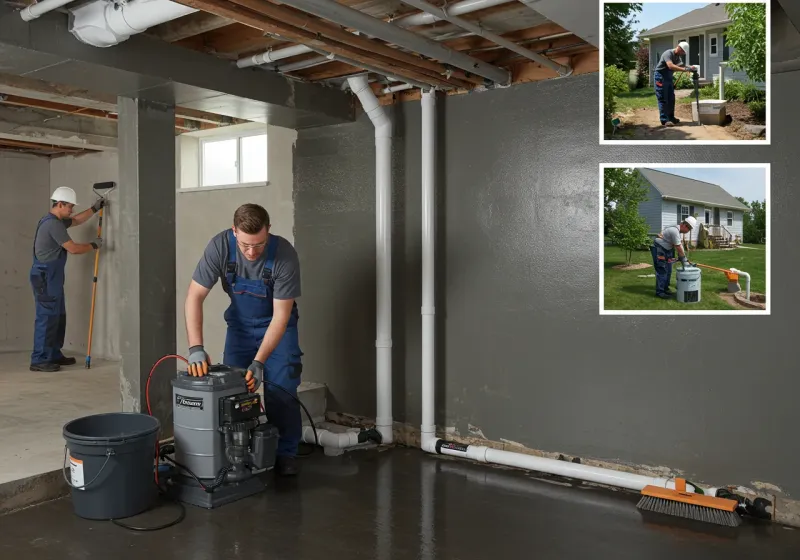 Basement Waterproofing and Flood Prevention process in Tulare, CA